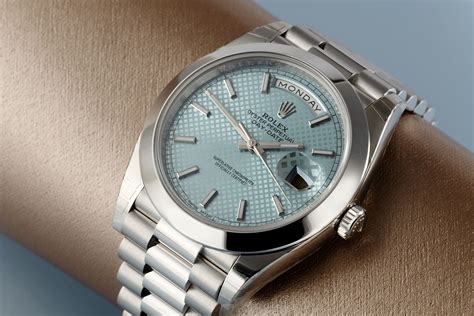 rolex ice blue dials.